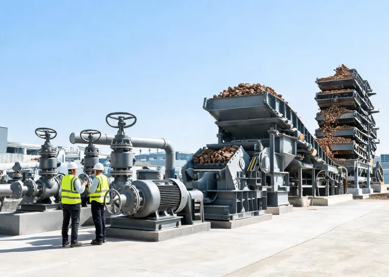 Pumps & Valves in a mining operation